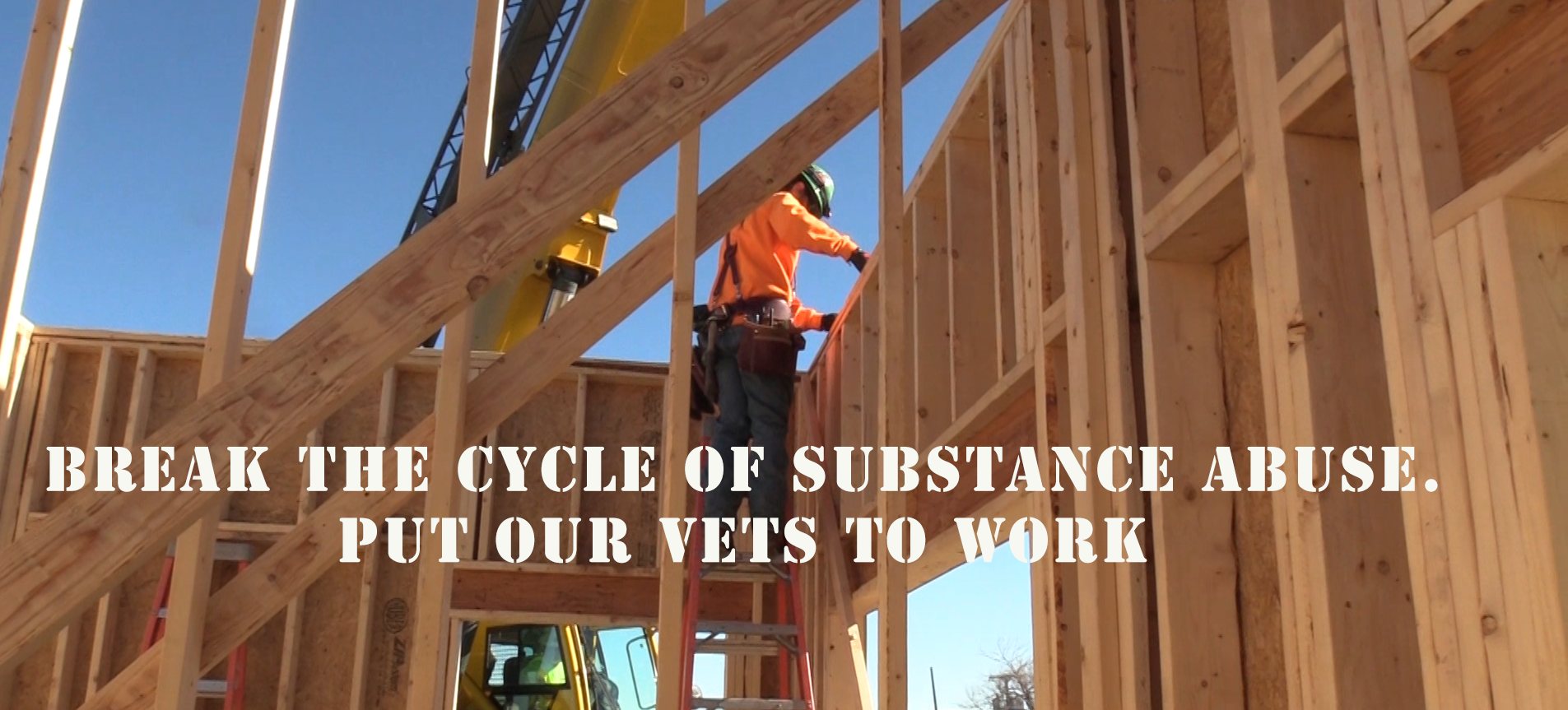 Veteran construction training - Breaking the cycle of substance abuse through work